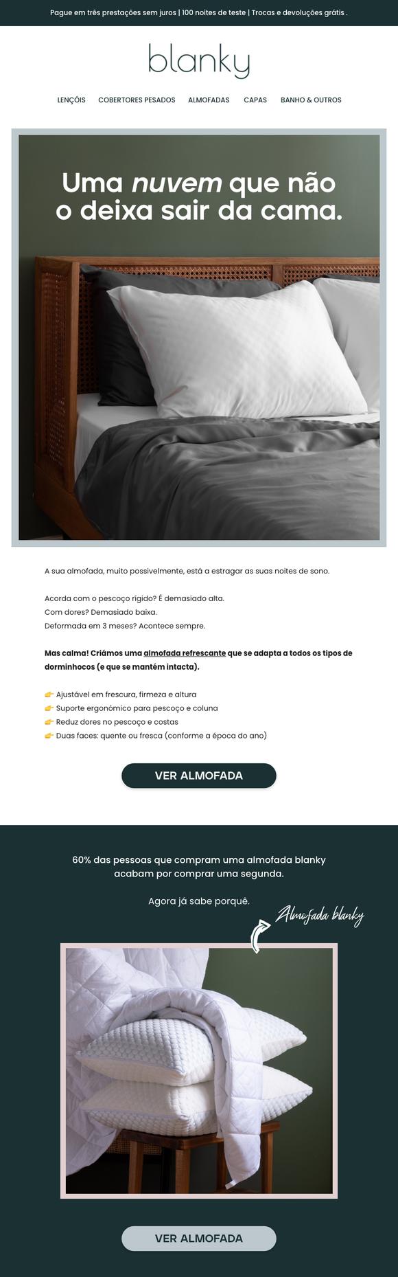 Email desenhado para blanky